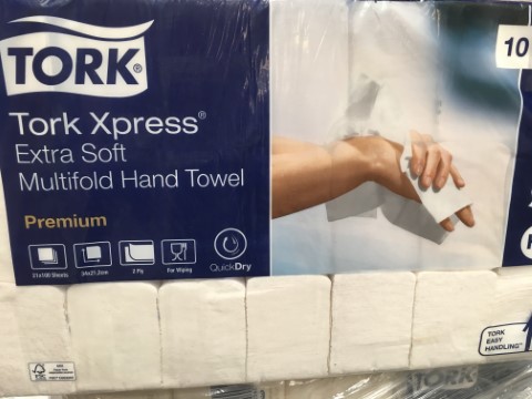 Tork multi fold hand towel paper